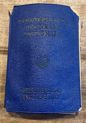 Langenscheidt's Universal pocket Dictionary French-English 1961