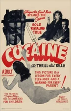 Cocaine - Vintage Movie Advertisement Mini Poster 11" x 17"
