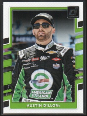 Austin Dillon 2018 Donruss #33B  ''Name Centered''  SP  Short Print  RCR  NASCAR