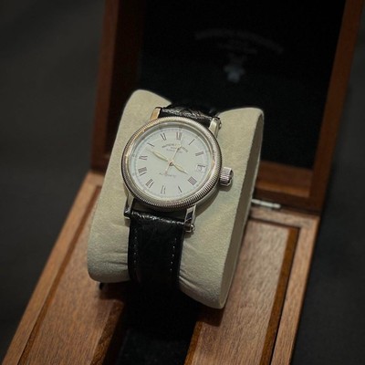 Mühle Glashütte M1-29-01-LB Automatic 35mm Stainless Glass Windshield From Japan