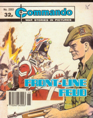 commando comic no 2353 front-line feud