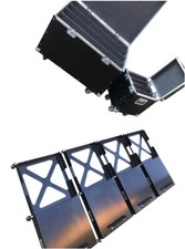 Intercomp Corner Weight Scale Pad Levellers With Roll Off Platform + Flight Case