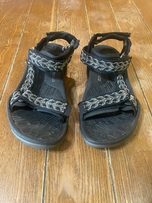 Teva Mens Sandals Black Gray Size 10 Adjustable Straps Teva Hurricane Terra Dactyl Sandal - Men main image 4