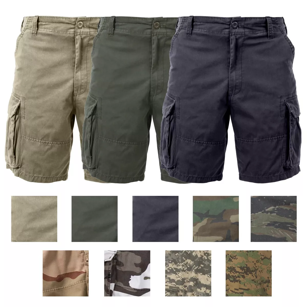 Rothco Vintage Paratrooper Cargo Shorts