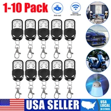 1-10X Universal Electric Cloning Remote Control Key Fob 433MHz Gate Garage Door