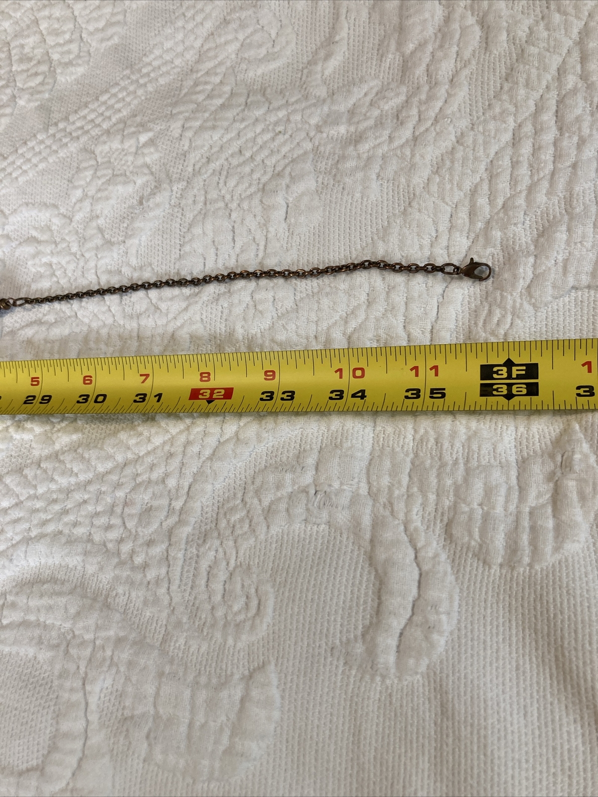 Rustic beaded necklace offset multicolor purple n… - image 9