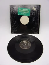 Ll Cool J Rock The Bell Def Jam Record Vinyl Hype Sticker 44-05349 Vintage 1985