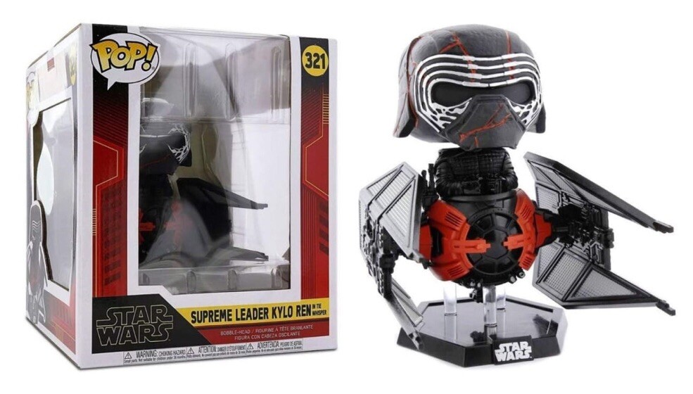 Funko Pop 321 - Líder Supremo De Star Wars - Kylo Ren En El Susurro - Ganga
