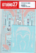 Studio27 Tamiya 1/24 JGTC-Z G-Zox '04 Decal