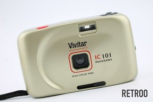 Vivitar IC101 Panorama 35mm Film Camera Point & Shoot Collectable Lomo Retro