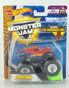 hot wheels monster jam crushable car