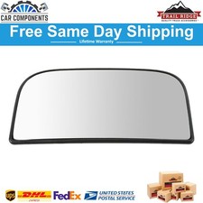 New Mirror Fits Glass Wide Angle Lower Tow Convex LH For 1999-2019 Chevy GMC