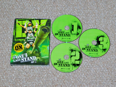 WWE: One Last Stand DVD 2011 3-Disc Box Set Wrestling Triple H Shawn Michaels DX