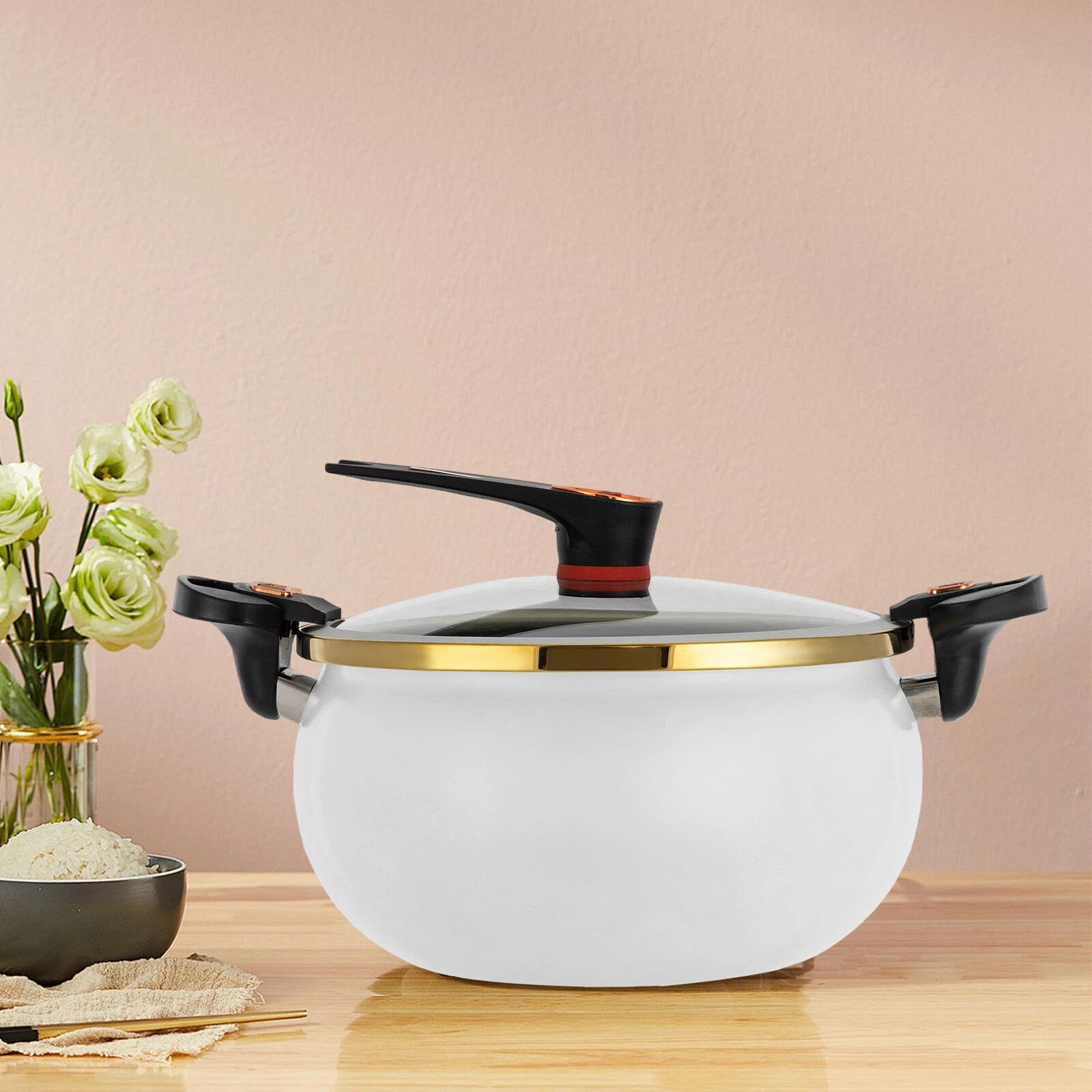 Micro Pressure Cooker Non-stick Pot 8l Multi-function Micro Pressure Cooking Pot