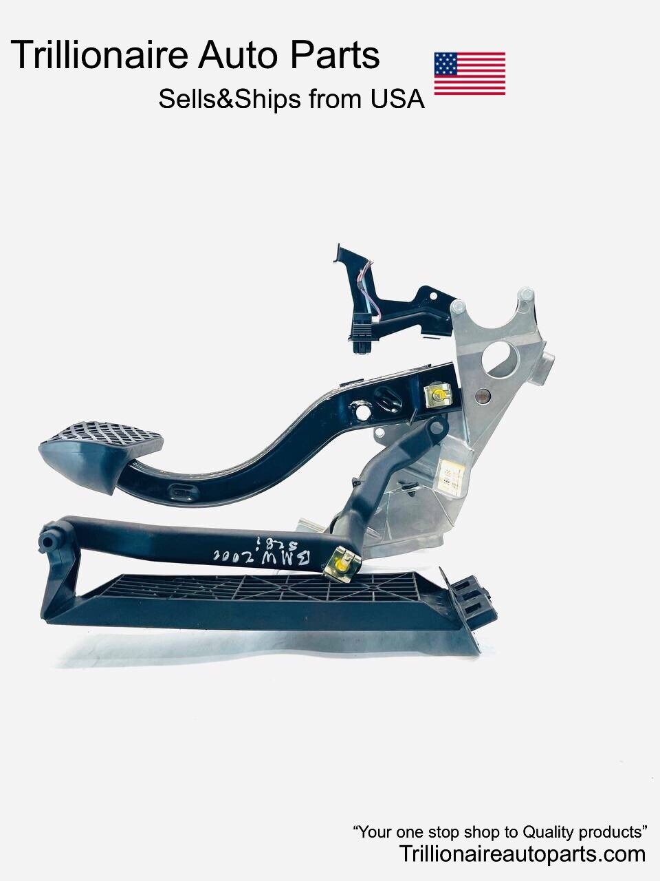 OEM BMW E39 Brake Pedal Assembly Supporting Bracket Foot Control  