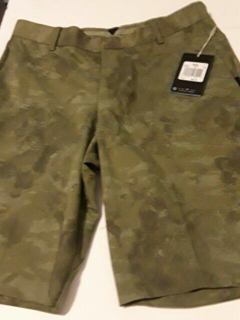 nike green camo golf shirt