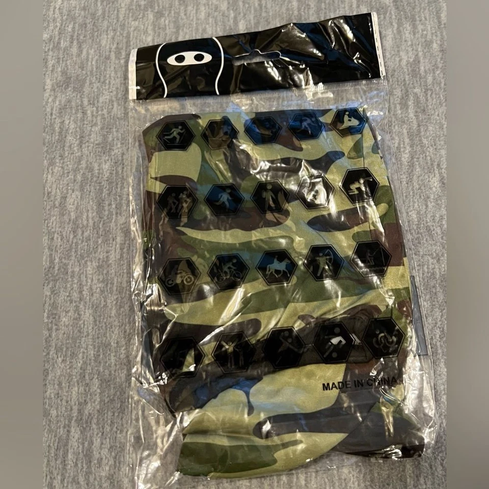 Balaclava gaiter full head one hole outdoor activities face neck mask unisex new - Image 2 of 4