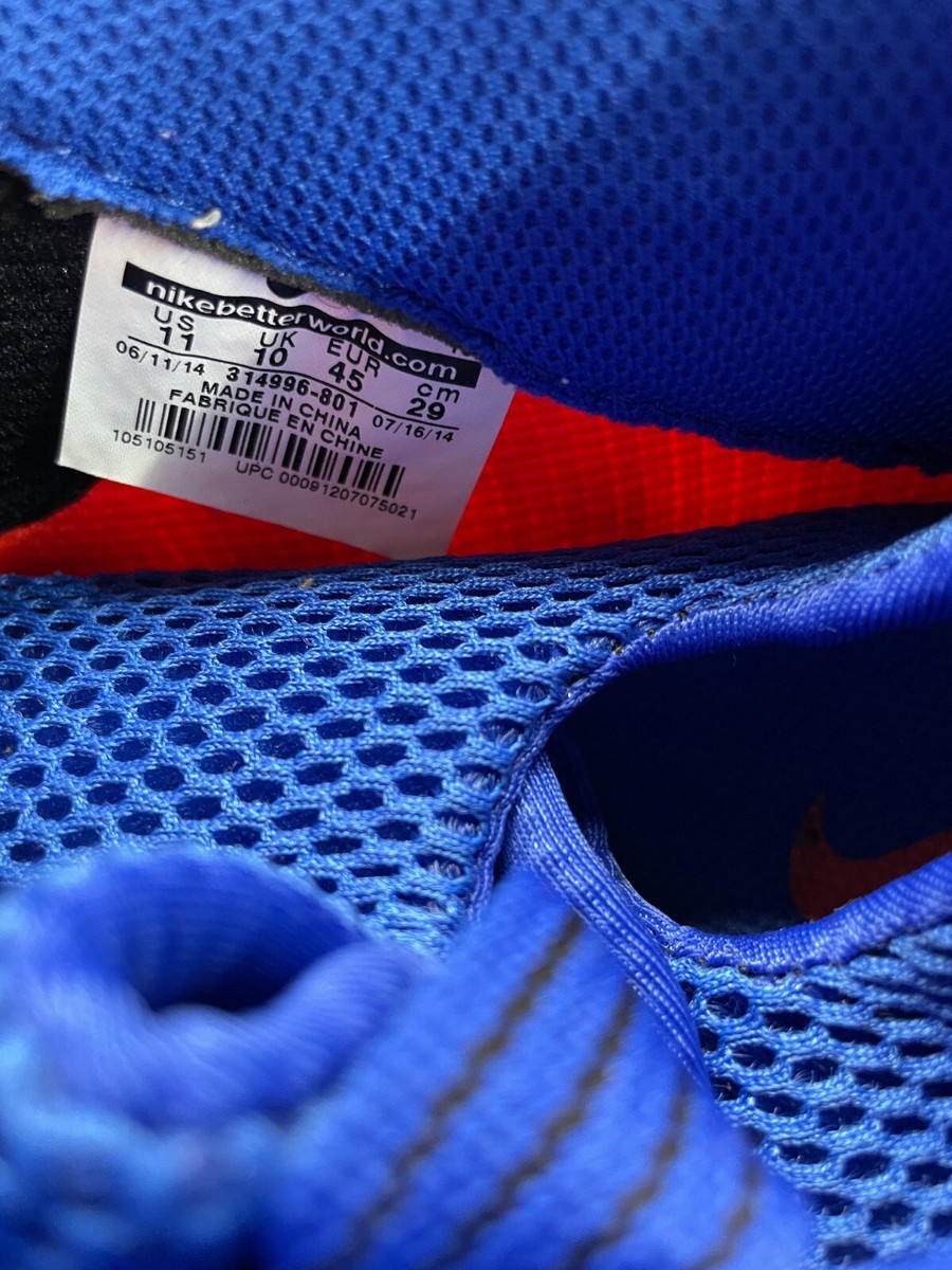 Nike Air Foamposite One New York Knicks Sneaker 314996 801 Size 11