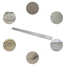 6.5 feet Screed Blade Board for Concrete Vibrators Surface Power Trowel,Durable