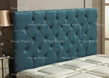 Bed Headboard 26" Chesterfield KINGSIZE | DOUBLE | SINGLE Chenille