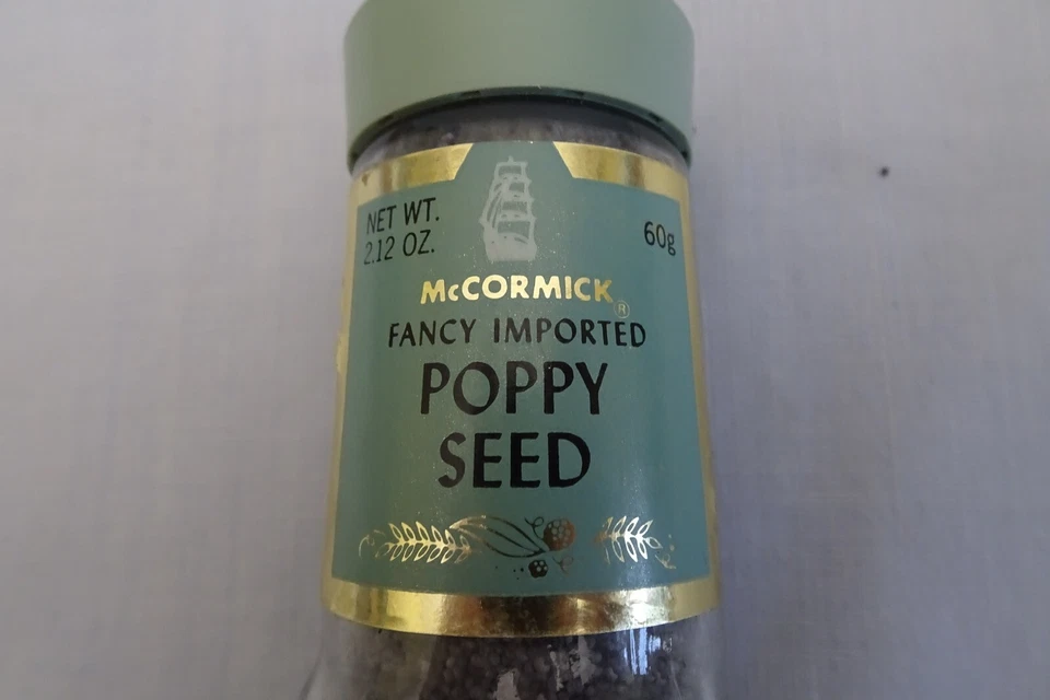 Vintage McCormick Spice Bottle - Poppy Seed 2.12 oz - Image 4 of 4