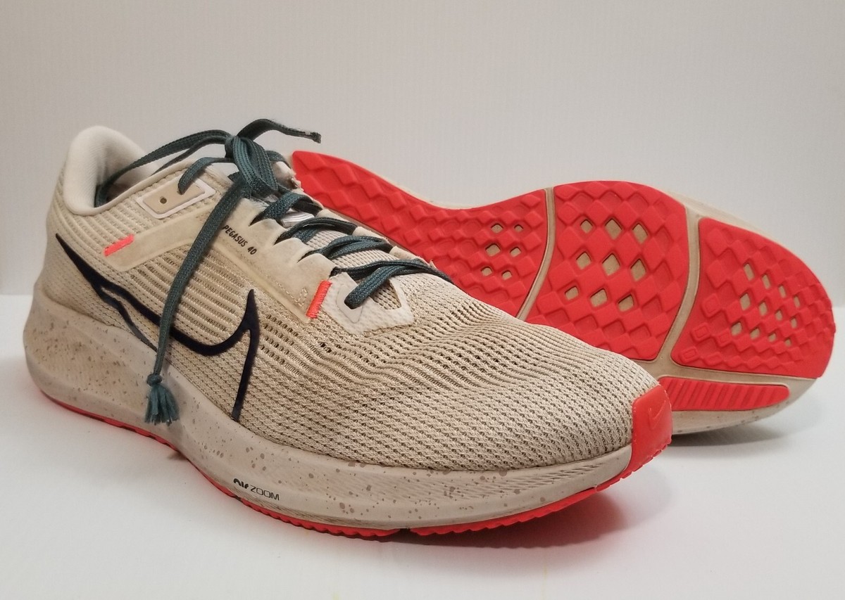 Nike Air Zoom Pegasus 40 Men's Size 14 Running Shoes White
