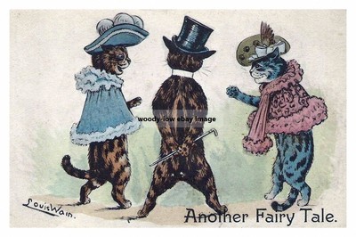 rp14309 - Louis Wain Cats - Another Fairy Tale - Print 6x4