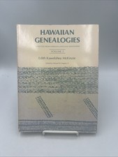 Hawaiian Genealogies by Edith McKinzie (1986,...