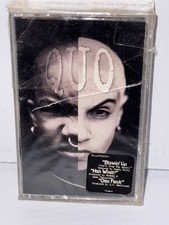 Quo - QUO 1994 CASSETTE TAPE-PARTIALLY SEALED MULTIPLE "CRACKS IN CASE" SEE PICS