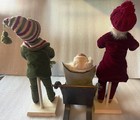 1977 Faith Wick Christmas Children – Advent, Eve, Epiphany With Wooden Sled — photo 3