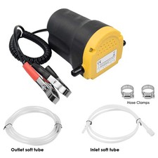 Electric Car Diesel Engine Oil Change Transfer Extractor Suction Syphon Pump 12V