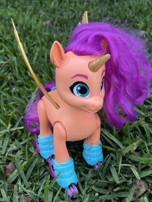 My Little Pony Sunny Starscout 10'' New Generation Movie Roller Skates Talking