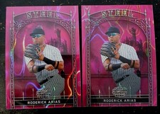 2024 Leaf Trinity (2) RODERICK ARIAS /25 PINK LAVA RC #S-80