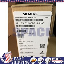 New Siemens 6SL3224-0BE15-5UA0 6SL3 224-0BE15-5UA0 1 Year Warranty Fast Shipping