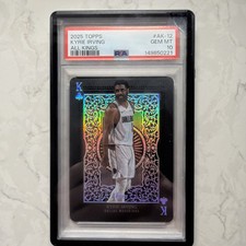 2025-26 Topps Kyrie Irving All Kings #AK-12 PSA 10  POP 6!!