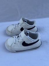NIKE Toddler COURT LEGACY TDV White Game Royal Blue DA5382 101 Size 5C