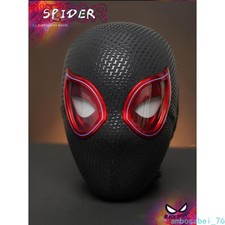 Miles Spider-Man Mask Electric Movable Eyes Blinkable Spider-Man Spider-Verse