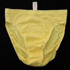 NEW Victoria's Secret VTG 100 Cotton Signature Hi Leg Brief Panty MEDIUM