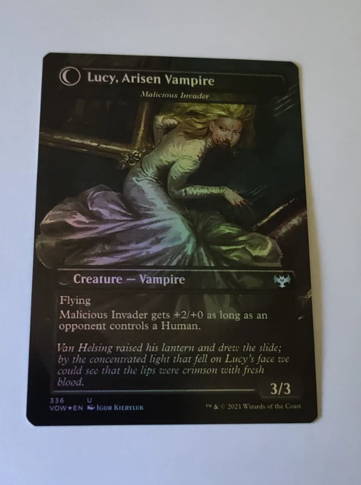 MtG Lucy Westenra (VOW-336) Uncommon Dracula Art Foil English MINT - Bild 2 von 2