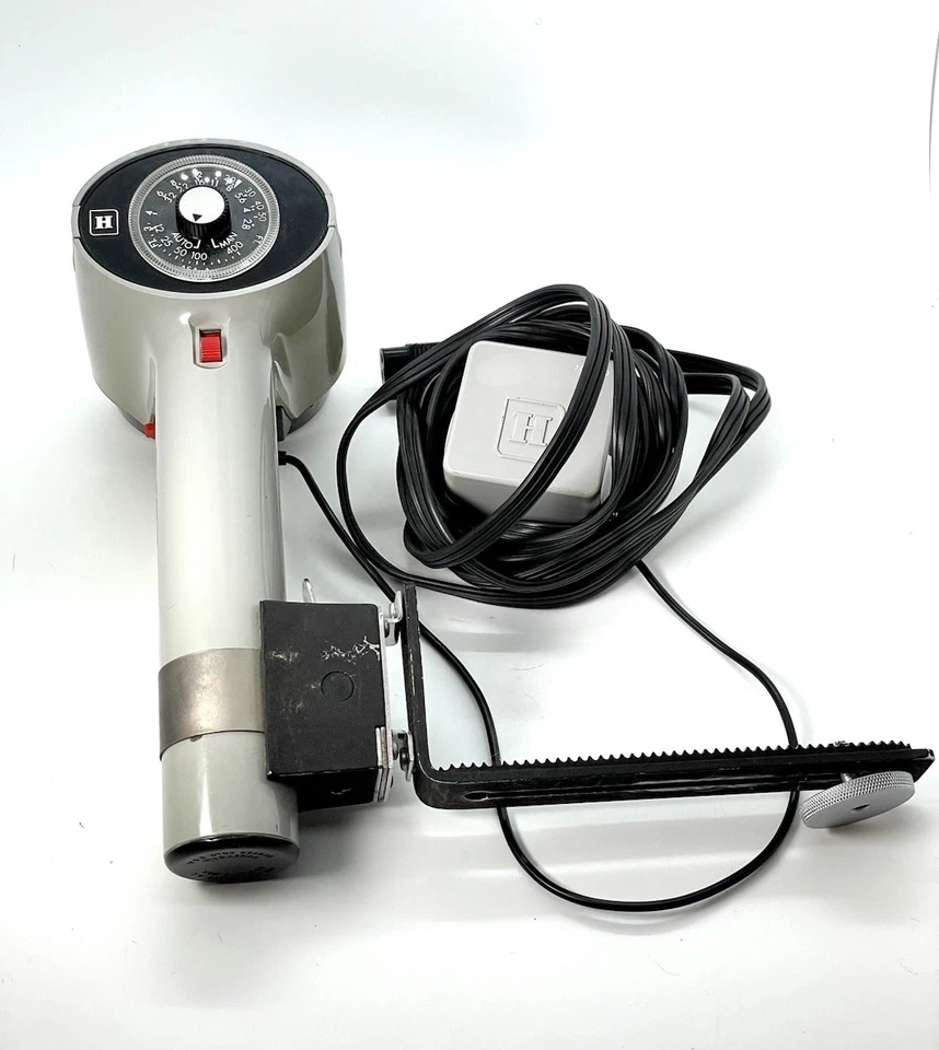 Flash de montaje en mango de alto rendimiento Honeywell Strobonar Auto 770 con montaje para cámara Foto 2 de 4