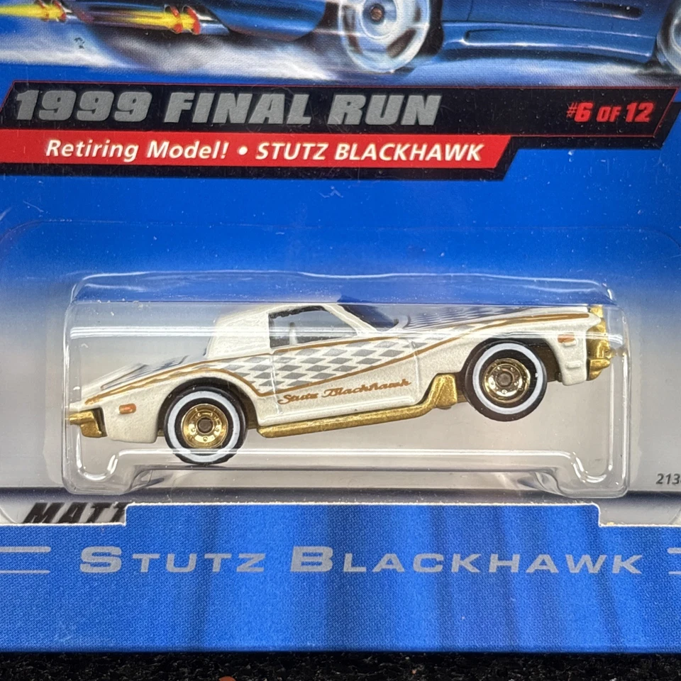 Hot Wheels 1999 Final Run Stutz Blackhawk Retiring Models #6 of 12 - Image 2 of 4