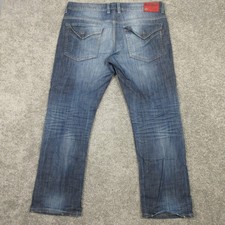 Buffalo David Bitton Jeans Mens 40x30 Tag 36x30 Blue Serex Flap Pocket Denim