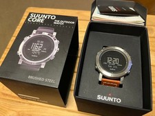 Orologio Uomo SUUNTO CORE ACCIAIO SPAZZOLATO Usato Ottime Condizioni