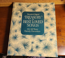1977 Vintage Songbook Readers Digest Treasury Best Loved Songs 114 Favorites