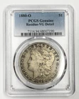 1880-O $1 Morgan Dollar PCGS VG Detail Genuine 90% Silver New Orleans US Coin