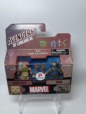 Diamond Select MiniMates Marvel Avengers 1,000,000 BC Iron Fist & Odin