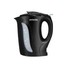 Proctor Silex 1 Liter Kettle Black K2071G: Electric Water & Tea Kettle, 1000W