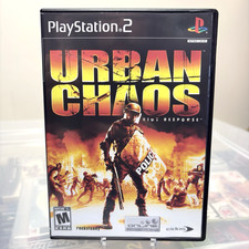 Urban Chaos Riot Response Playstation 2 PS2 Complete CIB Tested