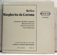 Refice - Margherita da Cortona  vinyl double LP  VOCE 47