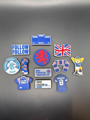 Rangers Shoe Charm | Glasgow | Football | Clog Charm | Jibbitz